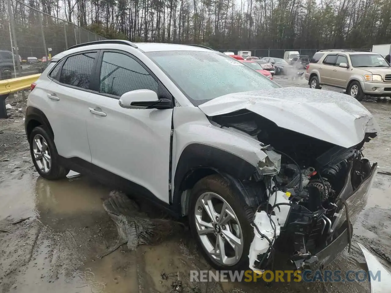 4 fotografías del automóvil dañado KM8K62AB9PU026355 HYUNDAI KONA 2023