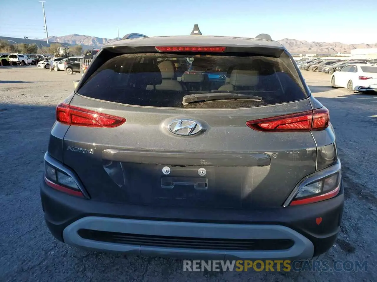 6 fotografías del automóvil dañado KM8K62AB9PU985948 HYUNDAI KONA 2023