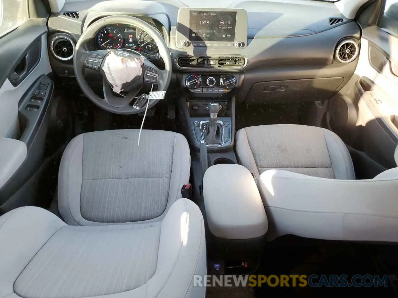 8 fotografías del automóvil dañado KM8K62AB9PU985948 HYUNDAI KONA 2023