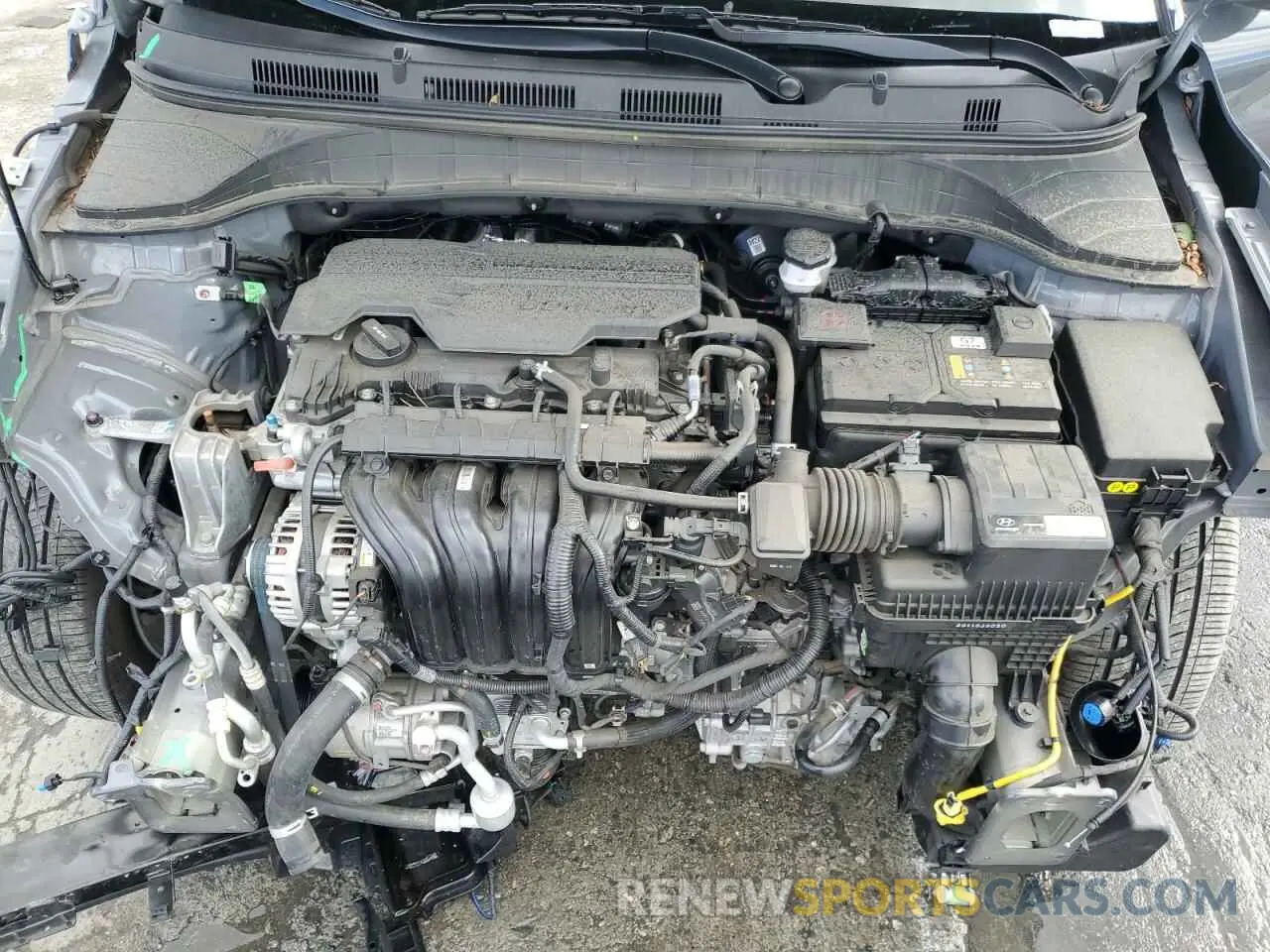 11 fotografías del automóvil dañado KM8K62ABXPU059090 HYUNDAI KONA 2023