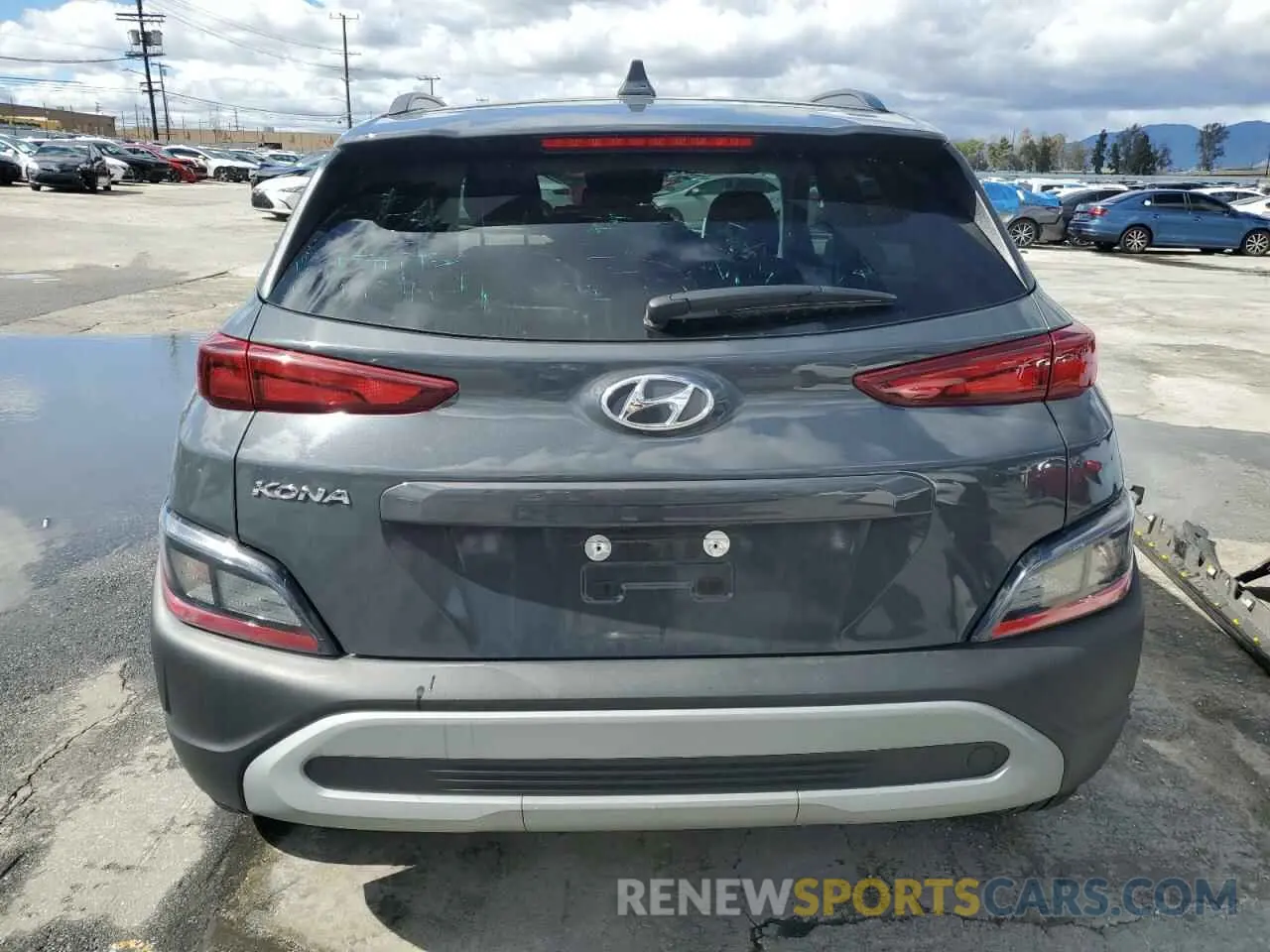 6 fotografías del automóvil dañado KM8K62ABXPU059090 HYUNDAI KONA 2023