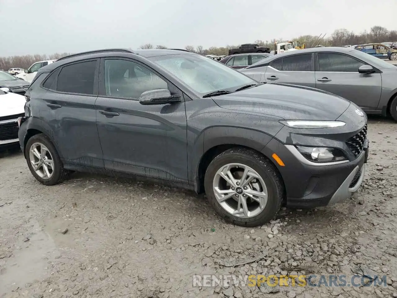 4 fotografías del automóvil dañado KM8K62ABXPU982833 HYUNDAI KONA 2023