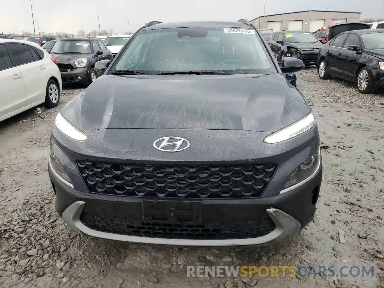 5 fotografías del automóvil dañado KM8K62ABXPU982833 HYUNDAI KONA 2023