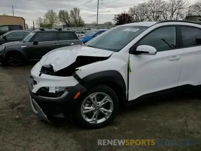 12 fotografías del automóvil dañado KM8K6CAB0PU051764 HYUNDAI KONA 2023