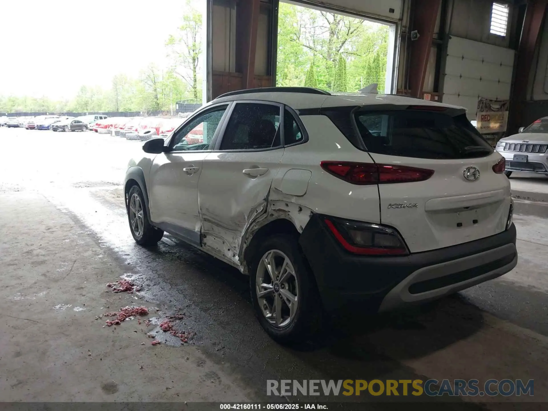 18 fotografías del automóvil dañado KM8K6CAB0PU954853 HYUNDAI KONA 2023