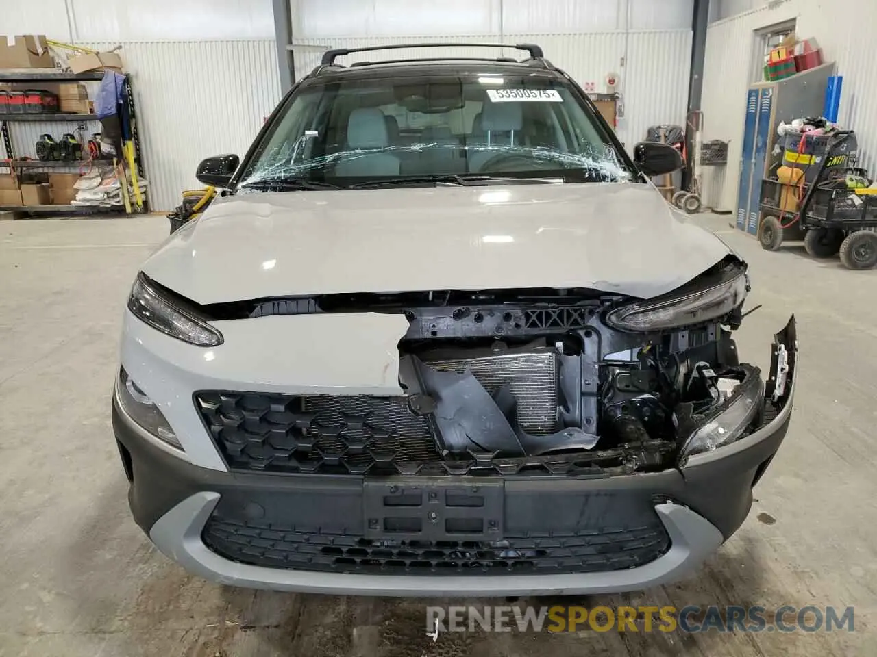 5 fotografías del automóvil dañado KM8K6CAB0PU963147 HYUNDAI KONA 2023