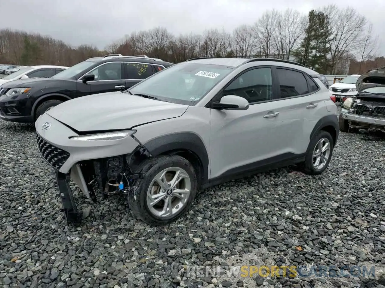 1 fotografías del automóvil dañado KM8K6CAB0PU990770 HYUNDAI KONA 2023