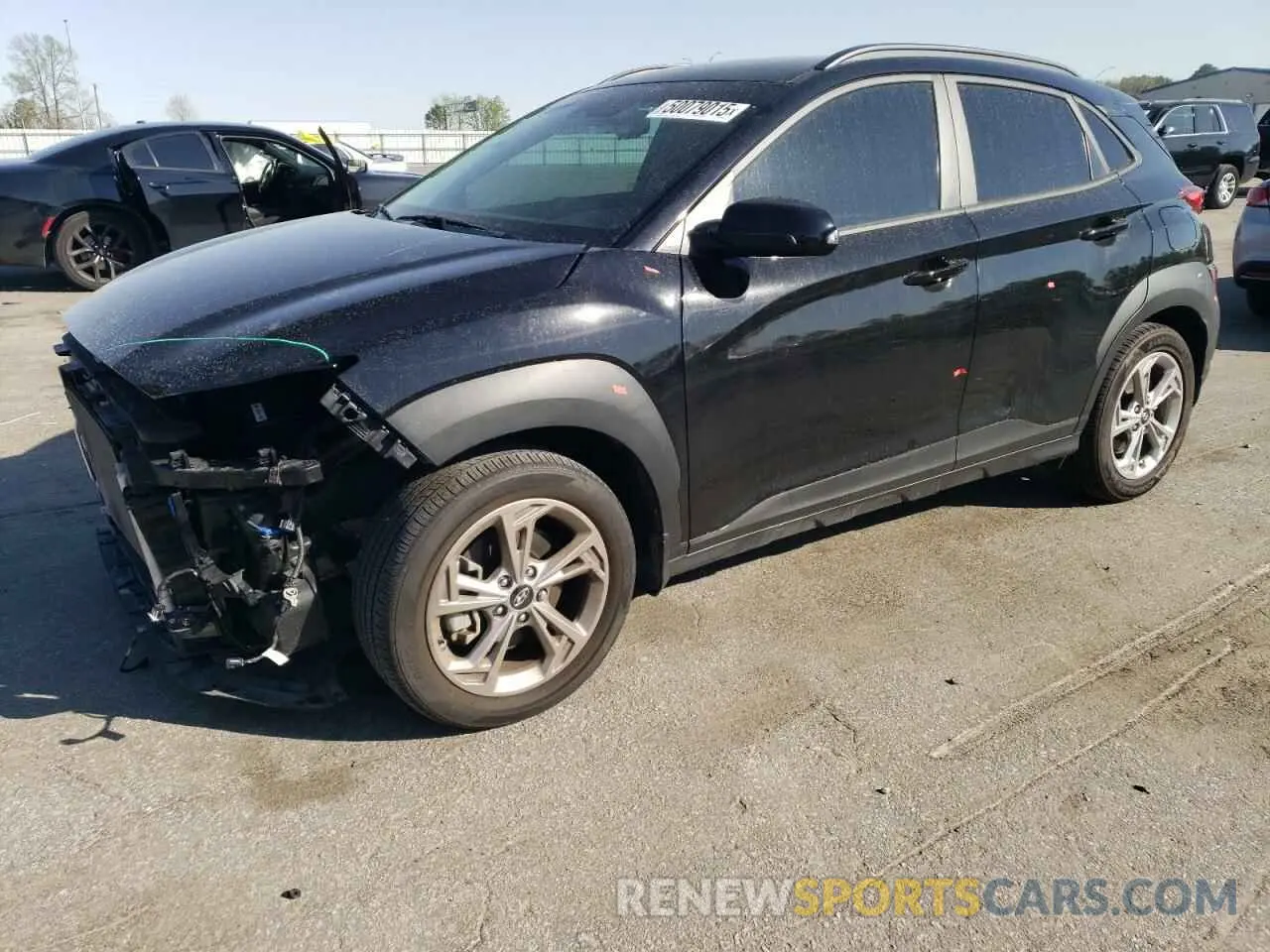 1 fotografías del automóvil dañado KM8K6CAB1PU968194 HYUNDAI KONA 2023