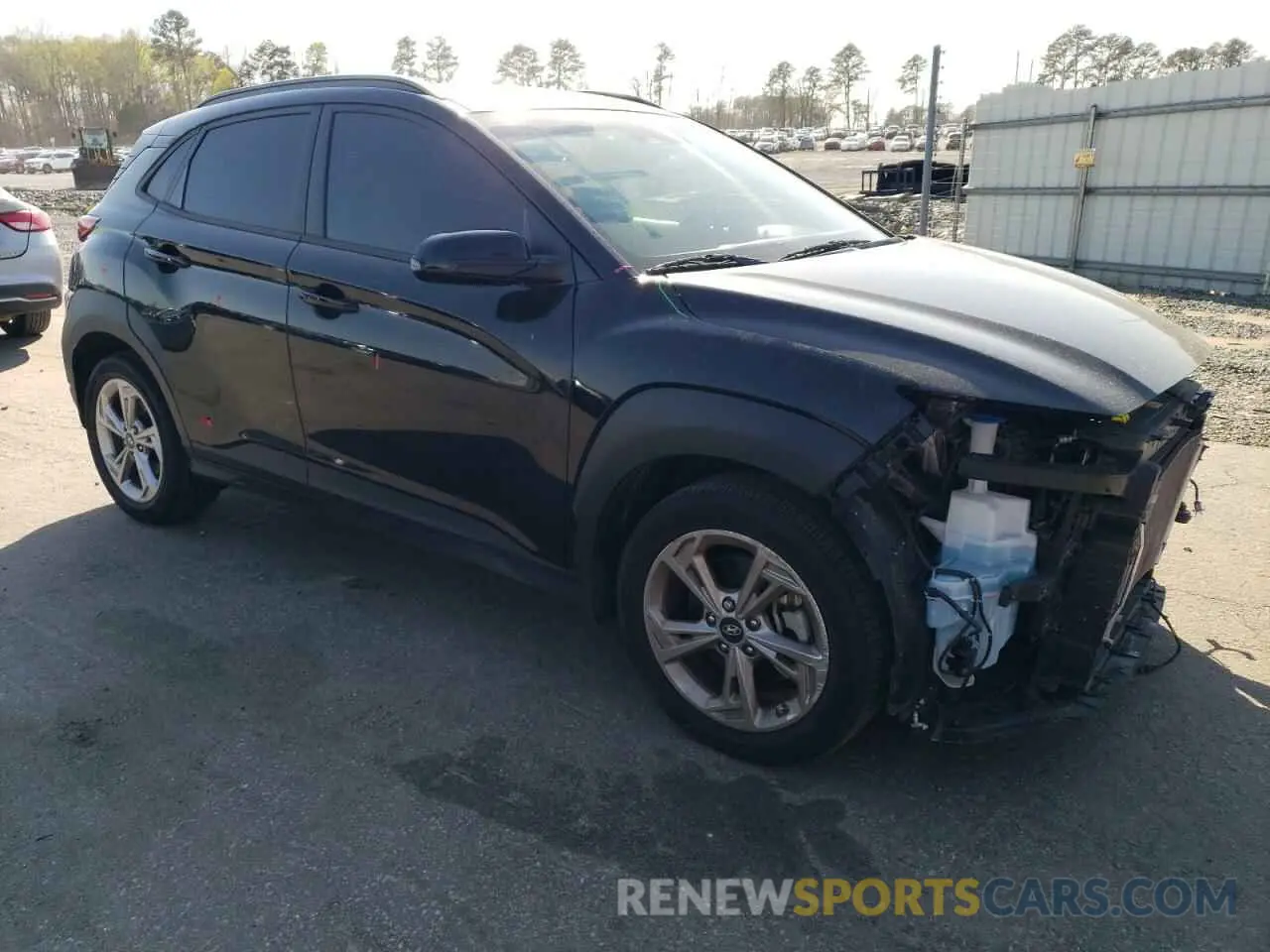 4 fotografías del automóvil dañado KM8K6CAB1PU968194 HYUNDAI KONA 2023