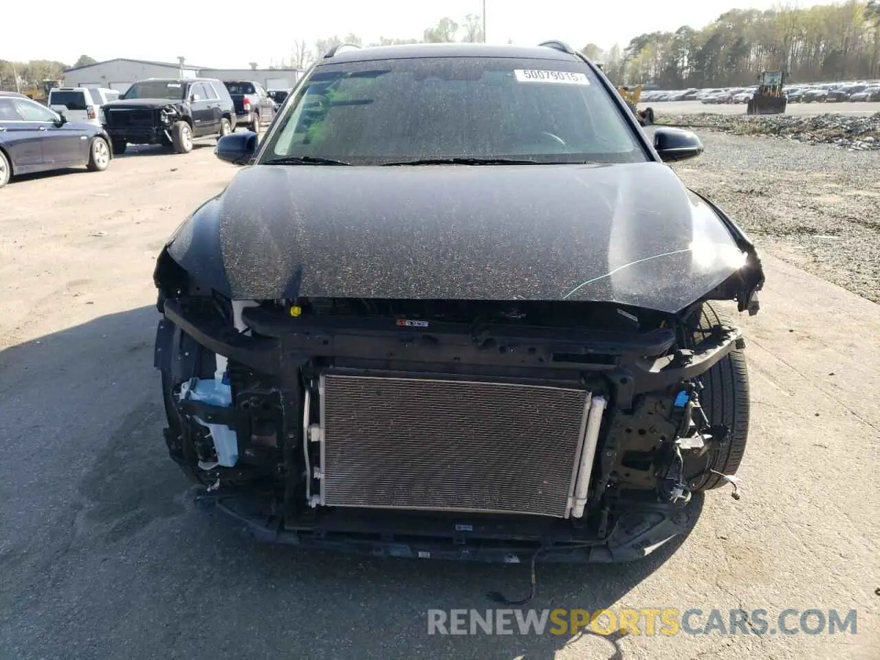 5 fotografías del automóvil dañado KM8K6CAB1PU968194 HYUNDAI KONA 2023