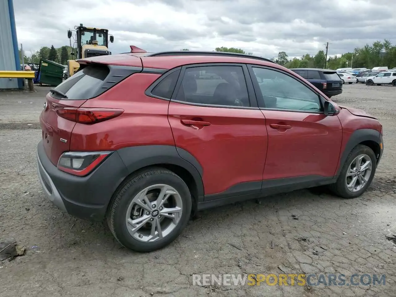 3 fotografías del automóvil dañado KM8K6CAB2PU060045 HYUNDAI KONA 2023