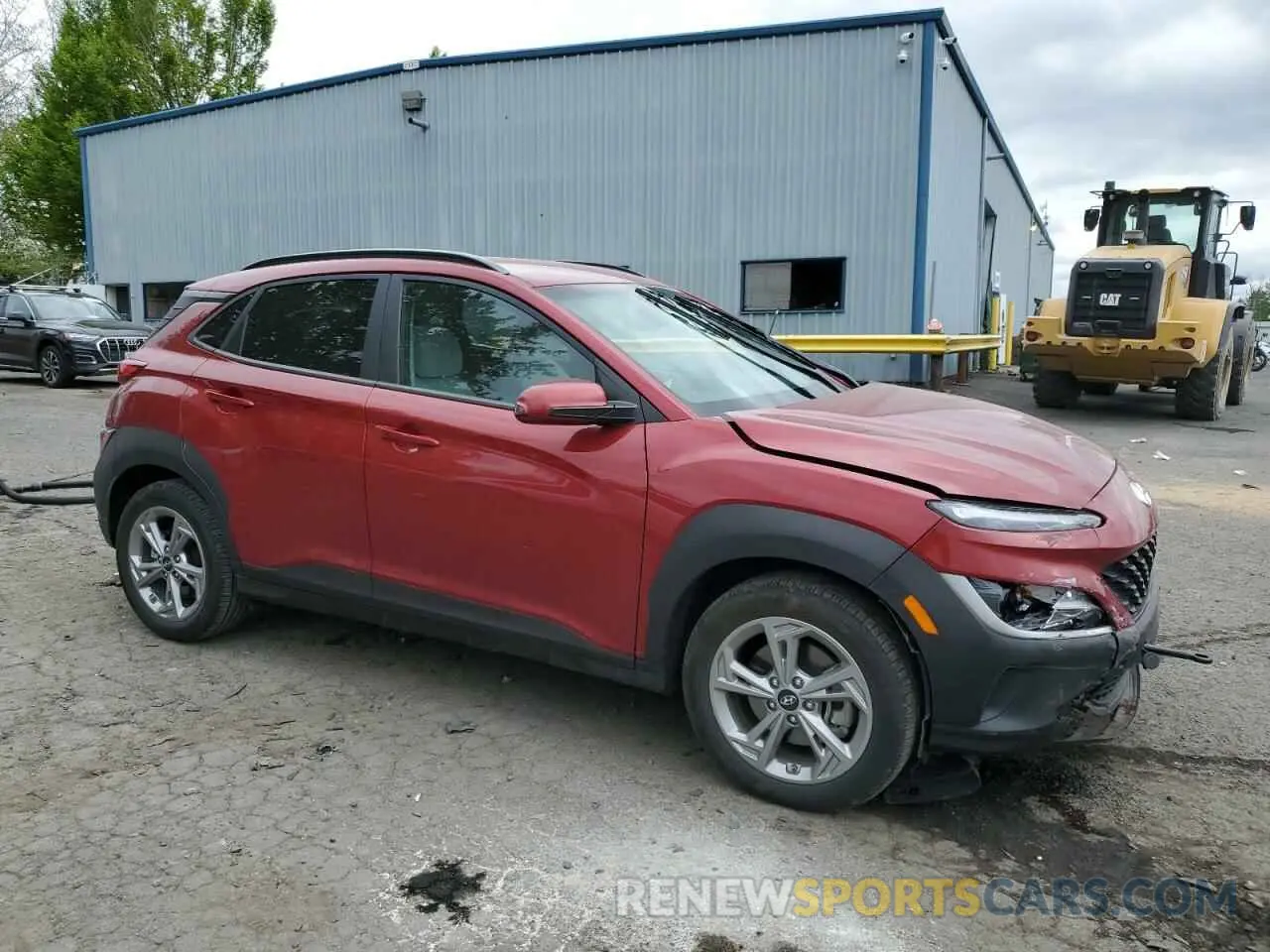 4 fotografías del automóvil dañado KM8K6CAB2PU060045 HYUNDAI KONA 2023