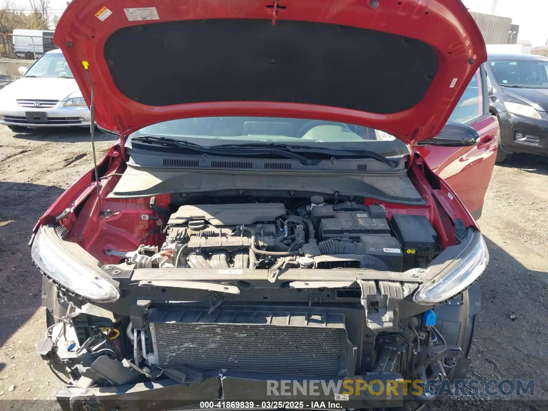 10 fotografías del automóvil dañado KM8K6CAB2PU936256 HYUNDAI KONA 2023