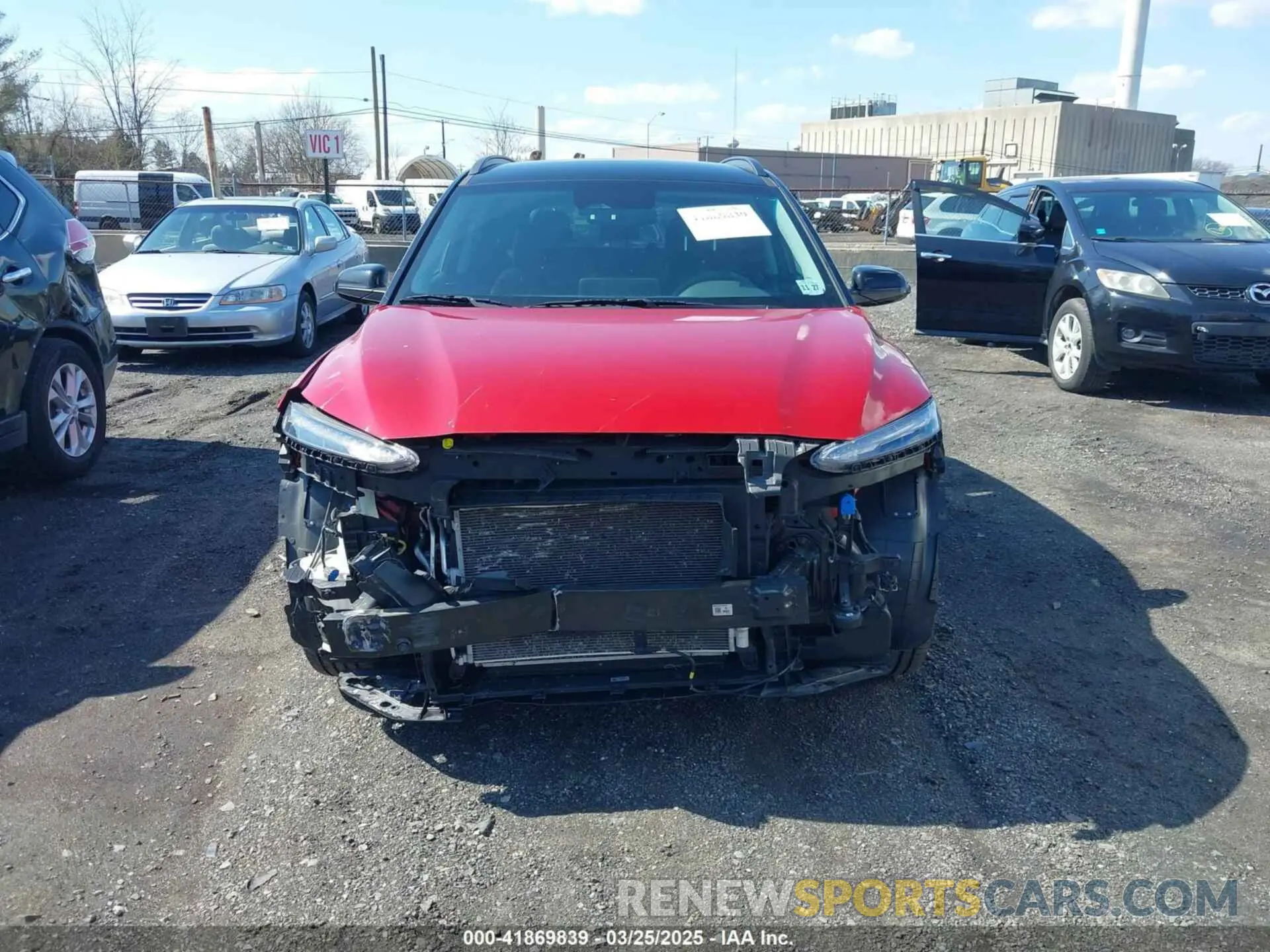 12 fotografías del automóvil dañado KM8K6CAB2PU936256 HYUNDAI KONA 2023
