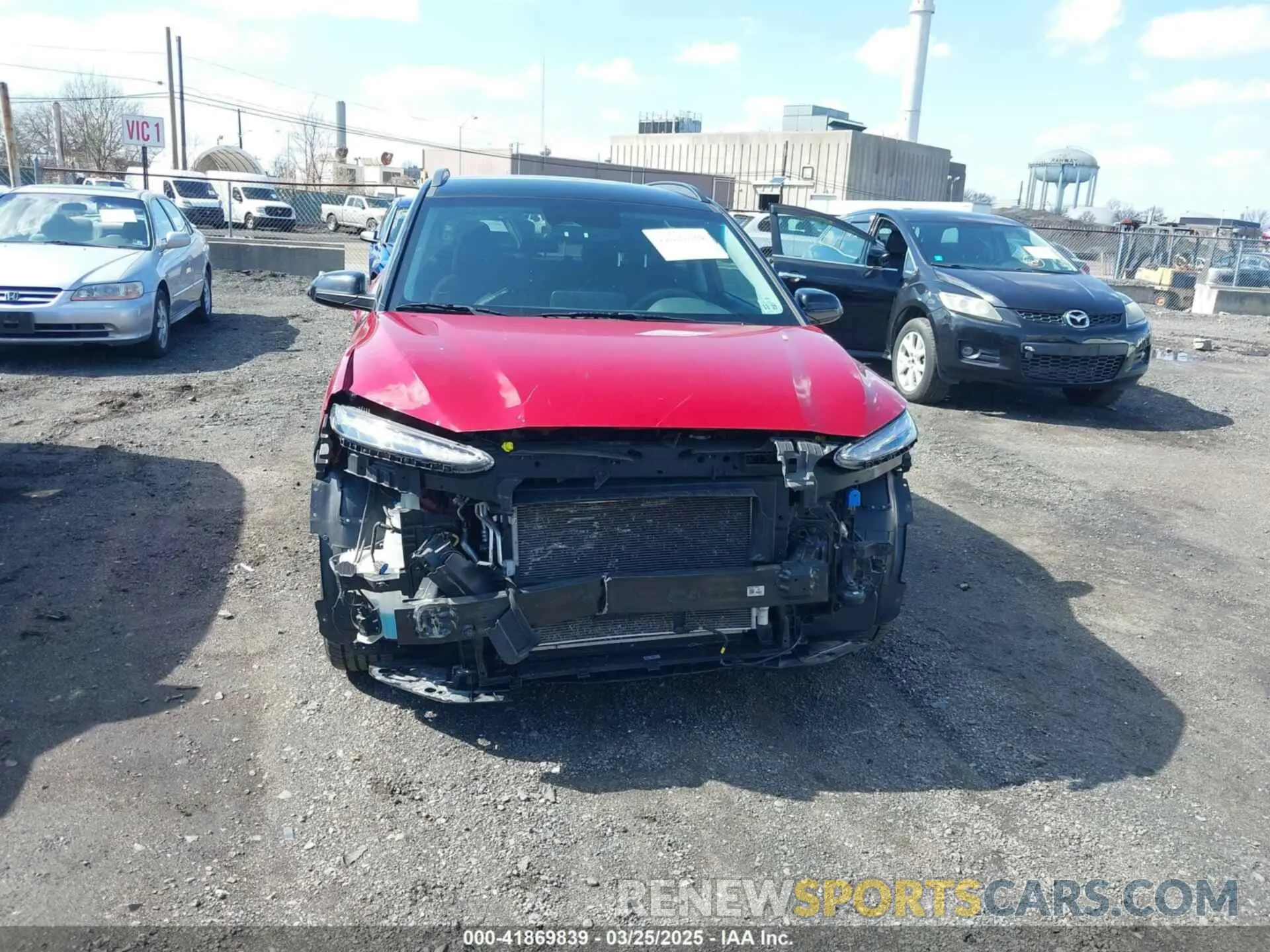 6 fotografías del automóvil dañado KM8K6CAB2PU936256 HYUNDAI KONA 2023