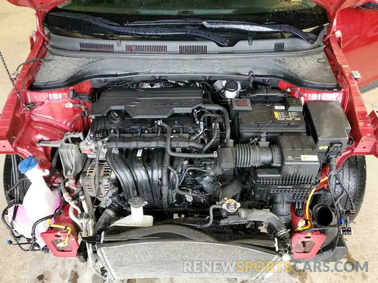 11 fotografías del automóvil dañado KM8K6CAB2PU936273 HYUNDAI KONA 2023