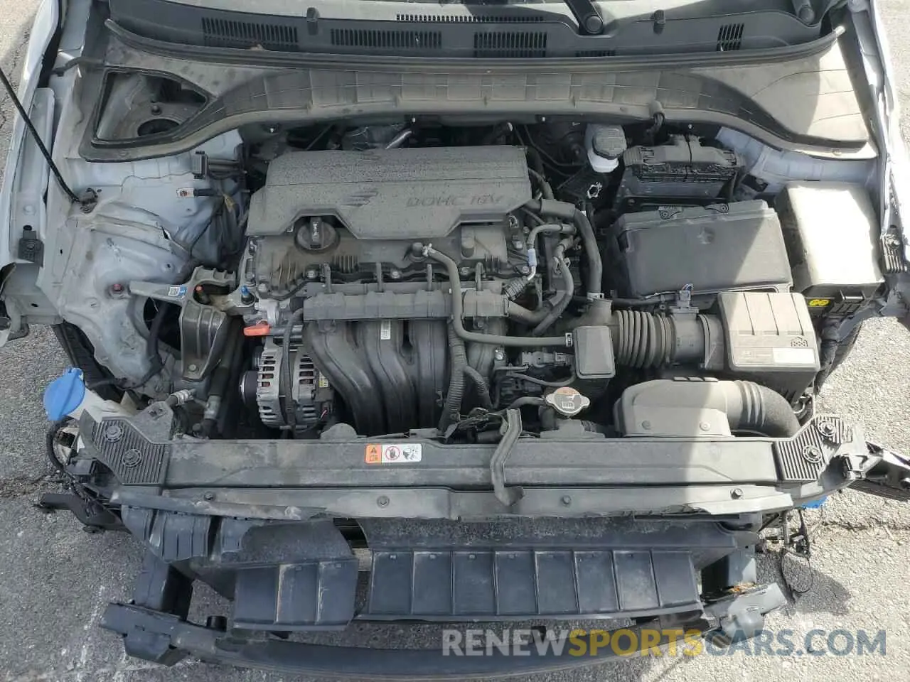 11 fotografías del automóvil dañado KM8K6CAB3PU984395 HYUNDAI KONA 2023