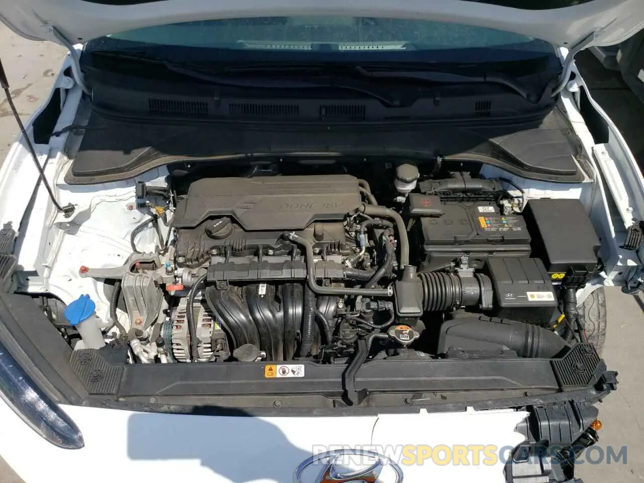 12 fotografías del automóvil dañado KM8K6CAB3PU997406 HYUNDAI KONA 2023