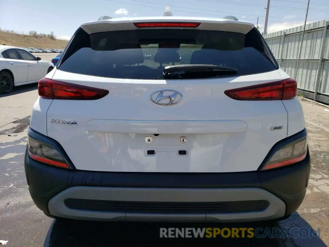 6 fotografías del automóvil dañado KM8K6CAB3PU997406 HYUNDAI KONA 2023