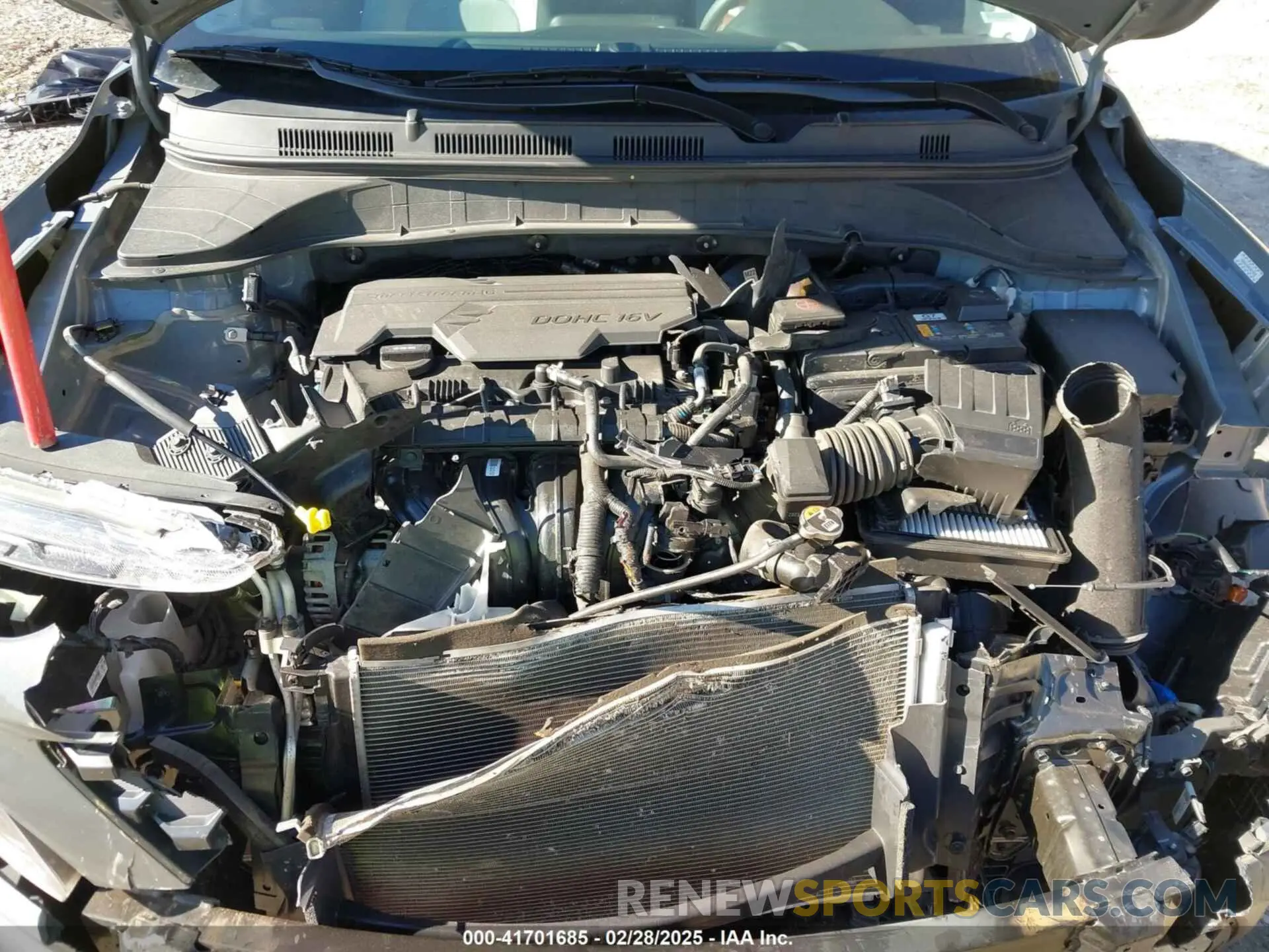 10 fotografías del automóvil dañado KM8K6CAB4PU019528 HYUNDAI KONA 2023