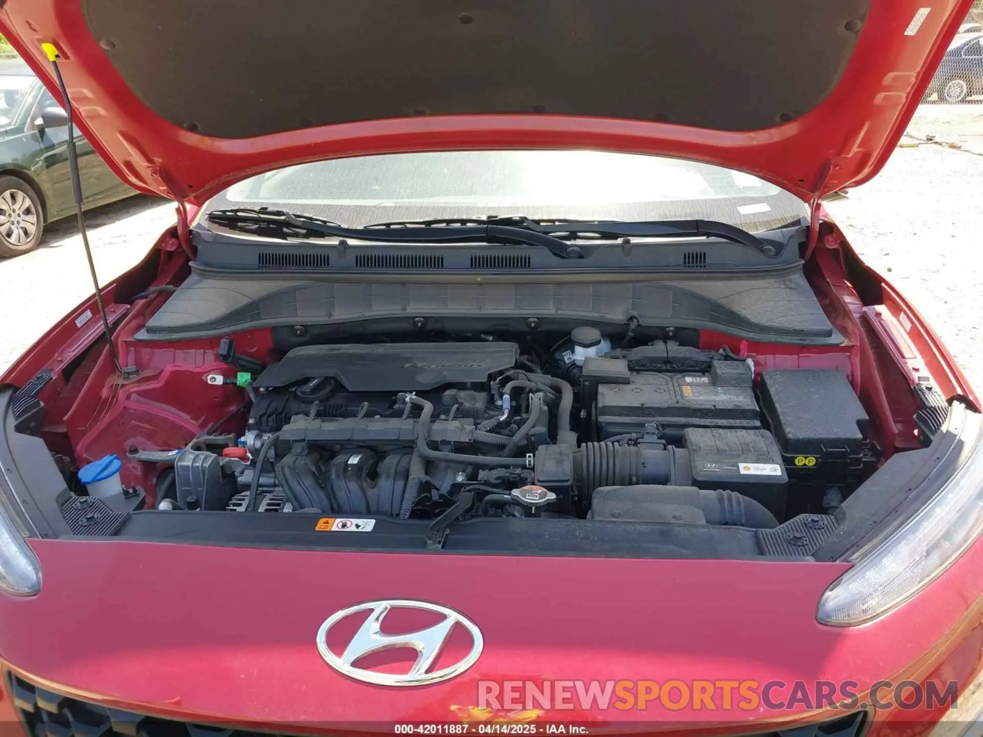 10 fotografías del automóvil dañado KM8K6CAB4PU055901 HYUNDAI KONA 2023