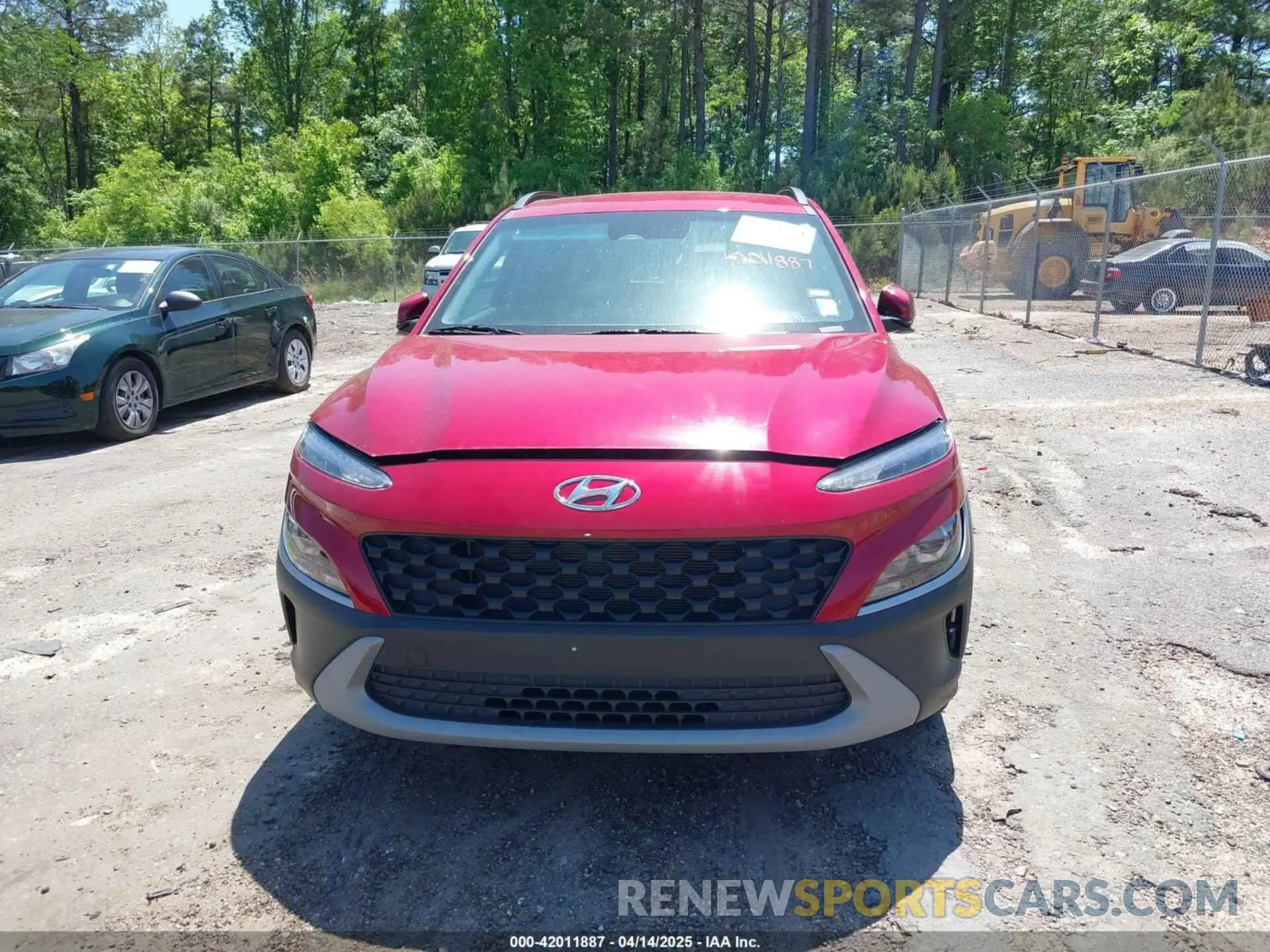 12 fotografías del automóvil dañado KM8K6CAB4PU055901 HYUNDAI KONA 2023