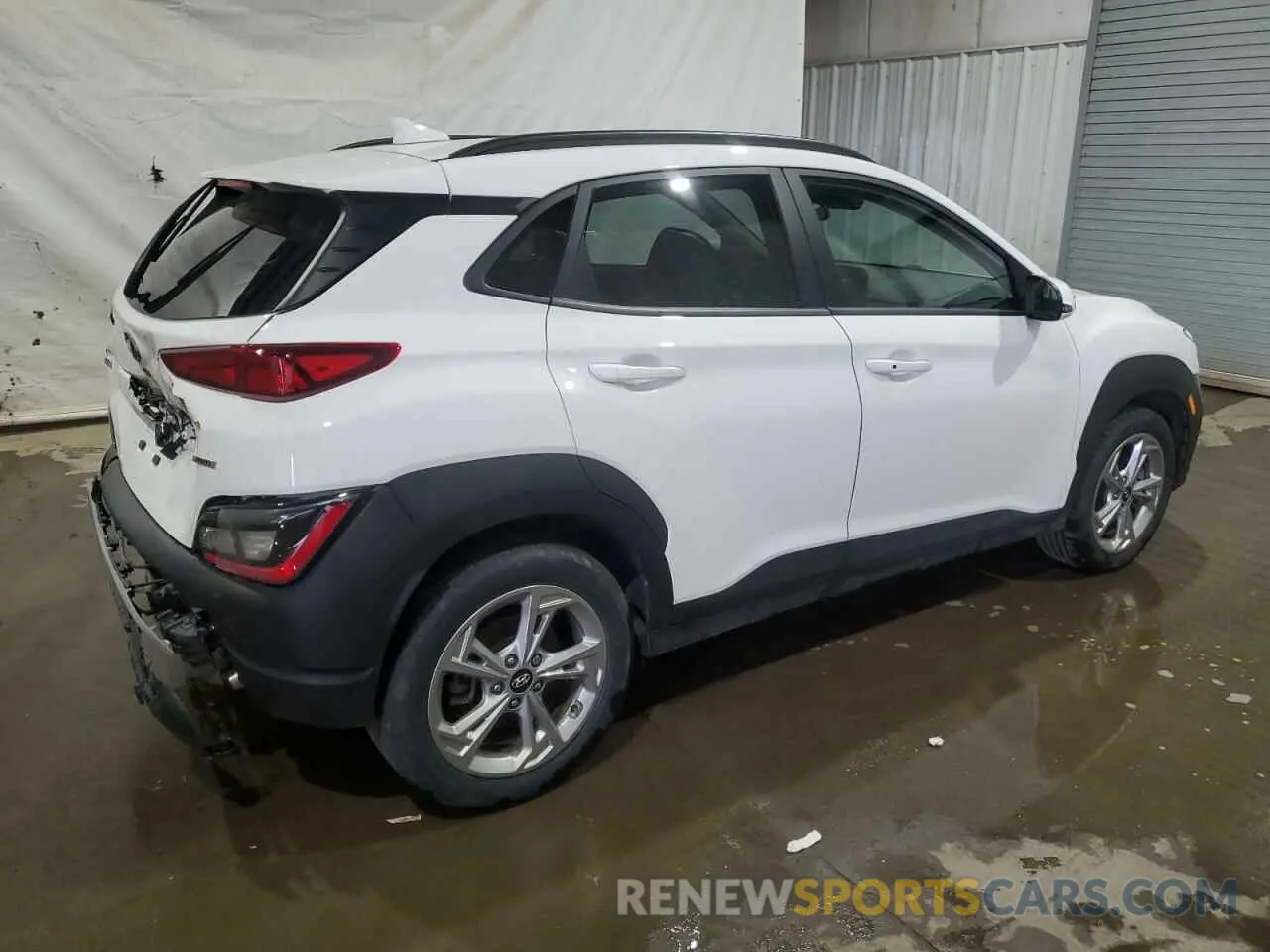 3 fotografías del automóvil dañado KM8K6CAB4PU943936 HYUNDAI KONA 2023