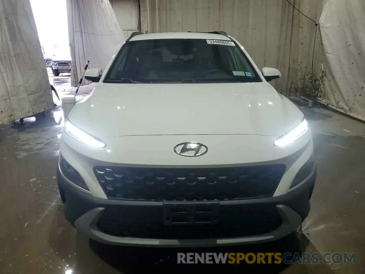 5 fotografías del automóvil dañado KM8K6CAB4PU943936 HYUNDAI KONA 2023