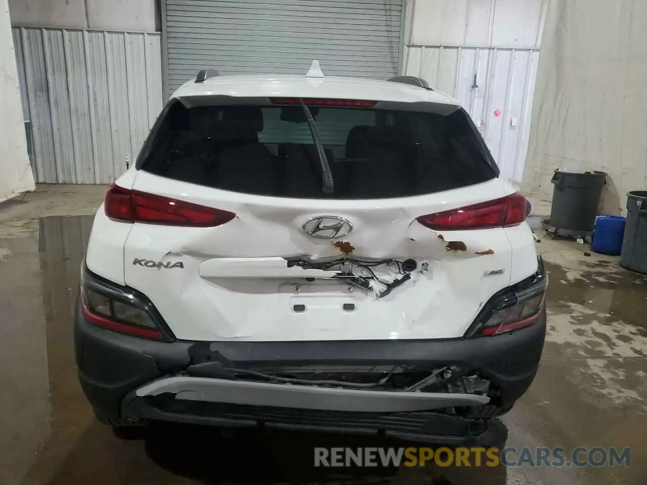 6 fotografías del automóvil dañado KM8K6CAB4PU943936 HYUNDAI KONA 2023