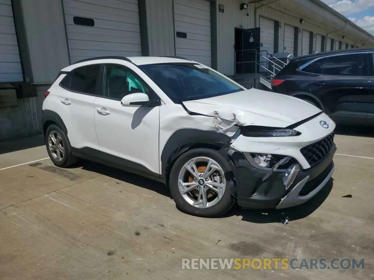 4 fotografías del automóvil dañado KM8K6CAB5PU063182 HYUNDAI KONA 2023