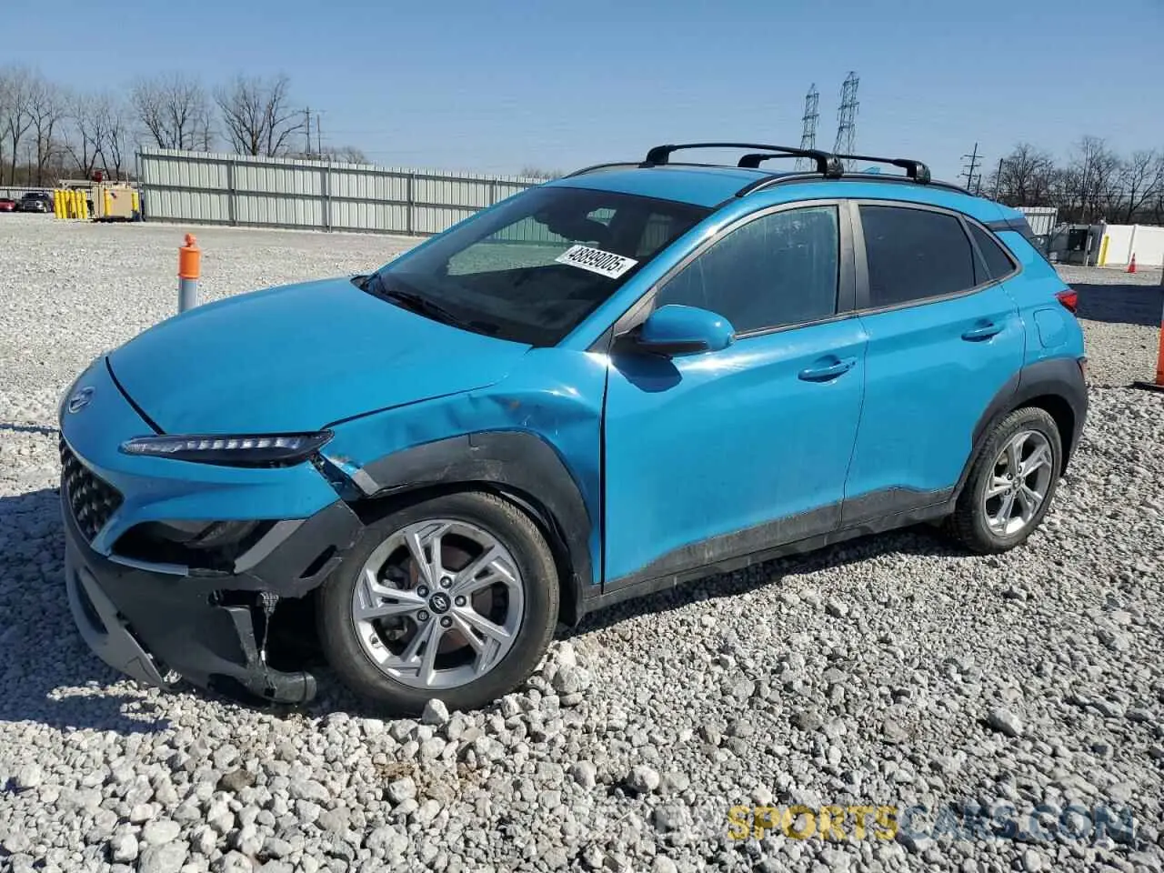 1 fotografías del automóvil dañado KM8K6CAB6PU939077 HYUNDAI KONA 2023