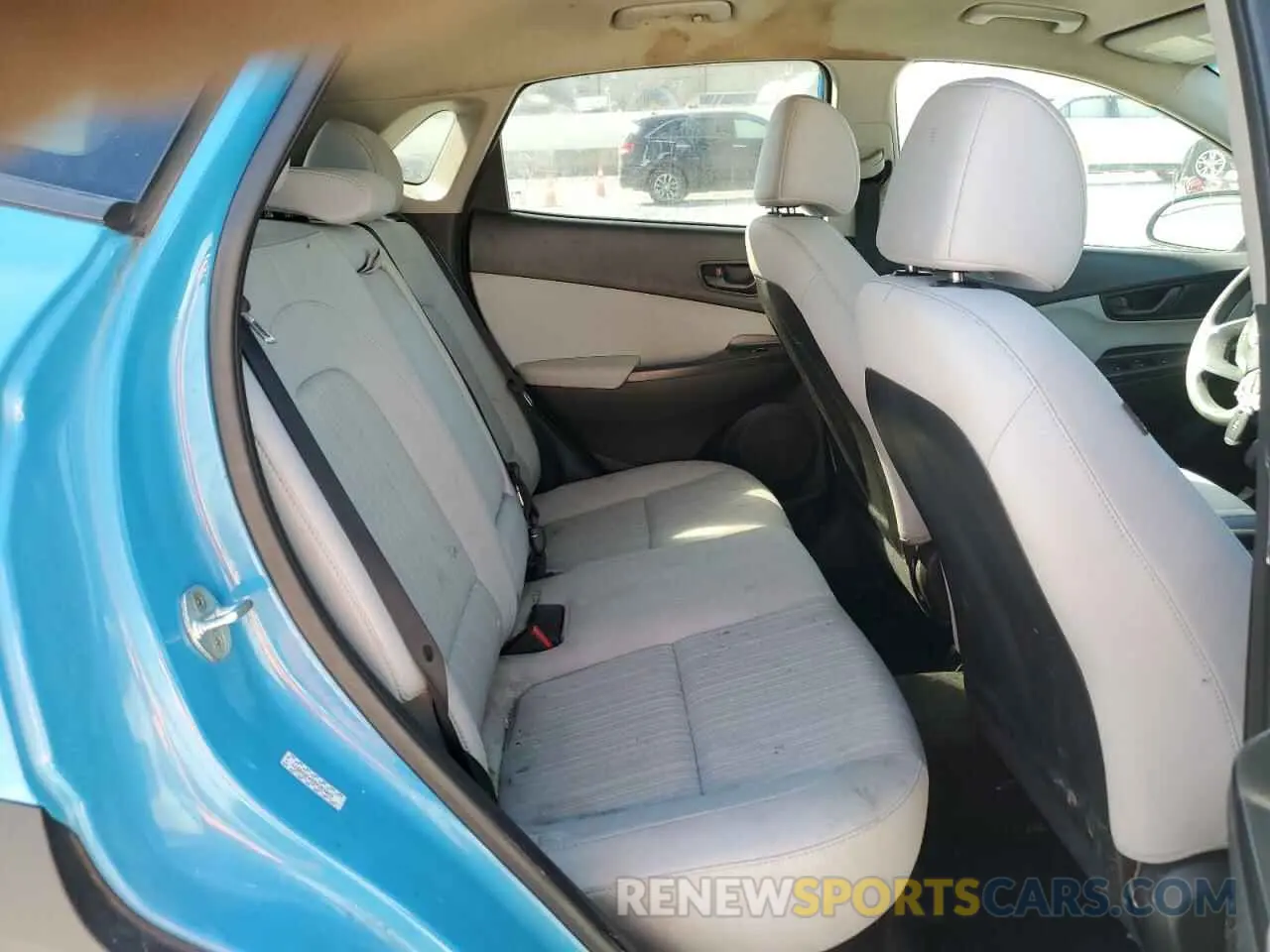 11 fotografías del automóvil dañado KM8K6CAB6PU939077 HYUNDAI KONA 2023