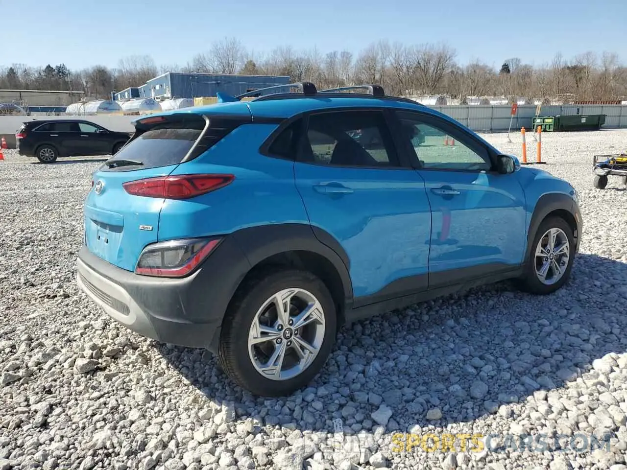 3 fotografías del automóvil dañado KM8K6CAB6PU939077 HYUNDAI KONA 2023