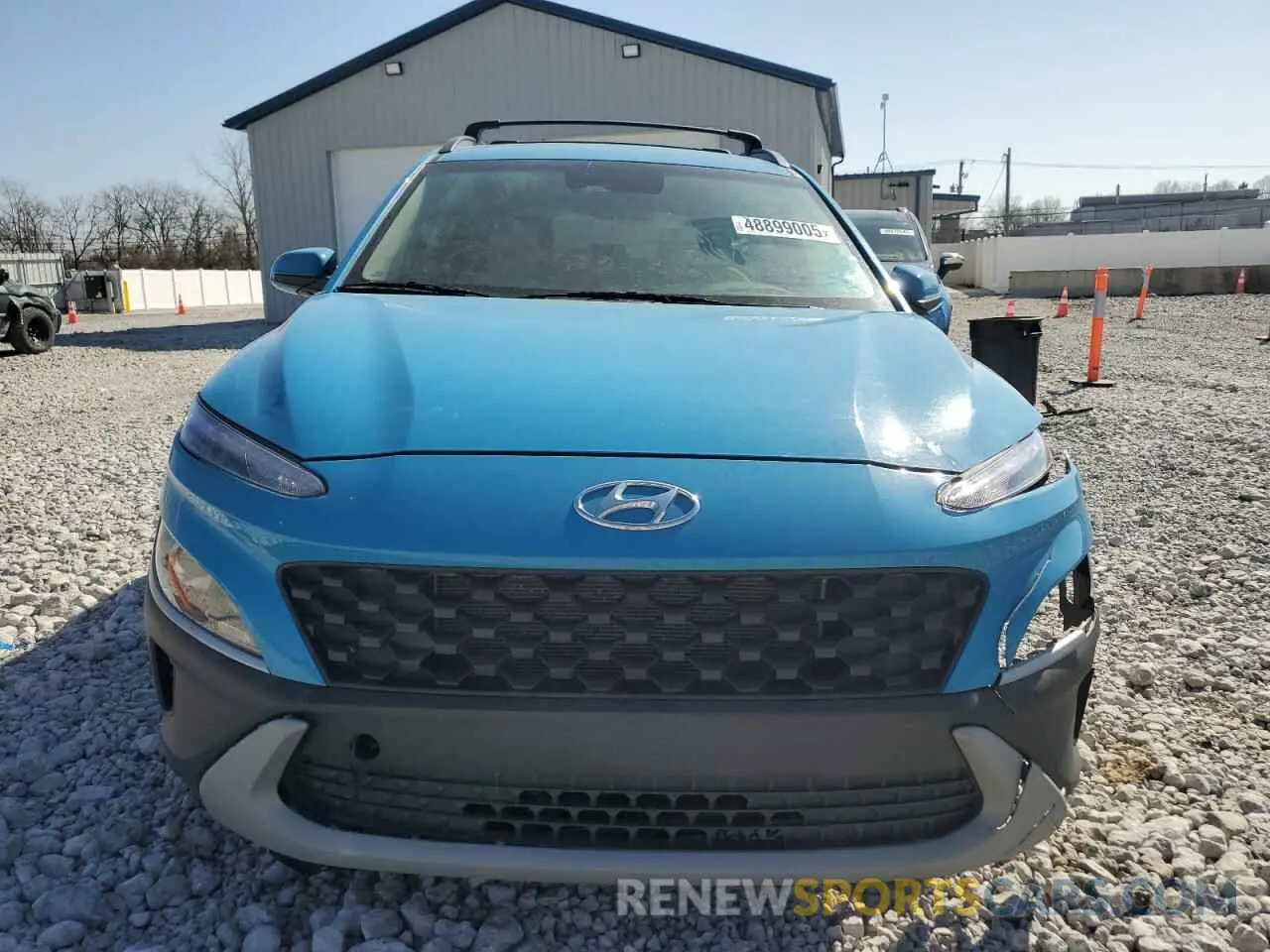 5 fotografías del automóvil dañado KM8K6CAB6PU939077 HYUNDAI KONA 2023