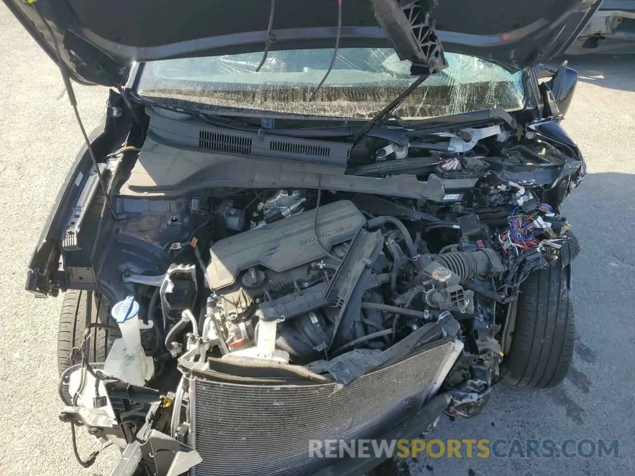 12 fotografías del automóvil dañado KM8K6CAB6PU947499 HYUNDAI KONA 2023