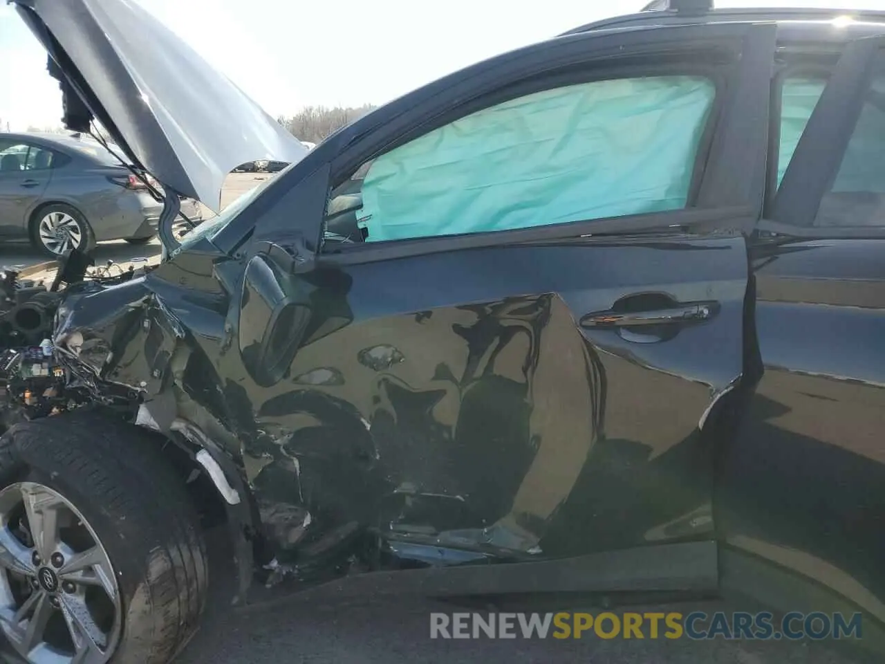 7 fotografías del automóvil dañado KM8K6CAB6PU947499 HYUNDAI KONA 2023