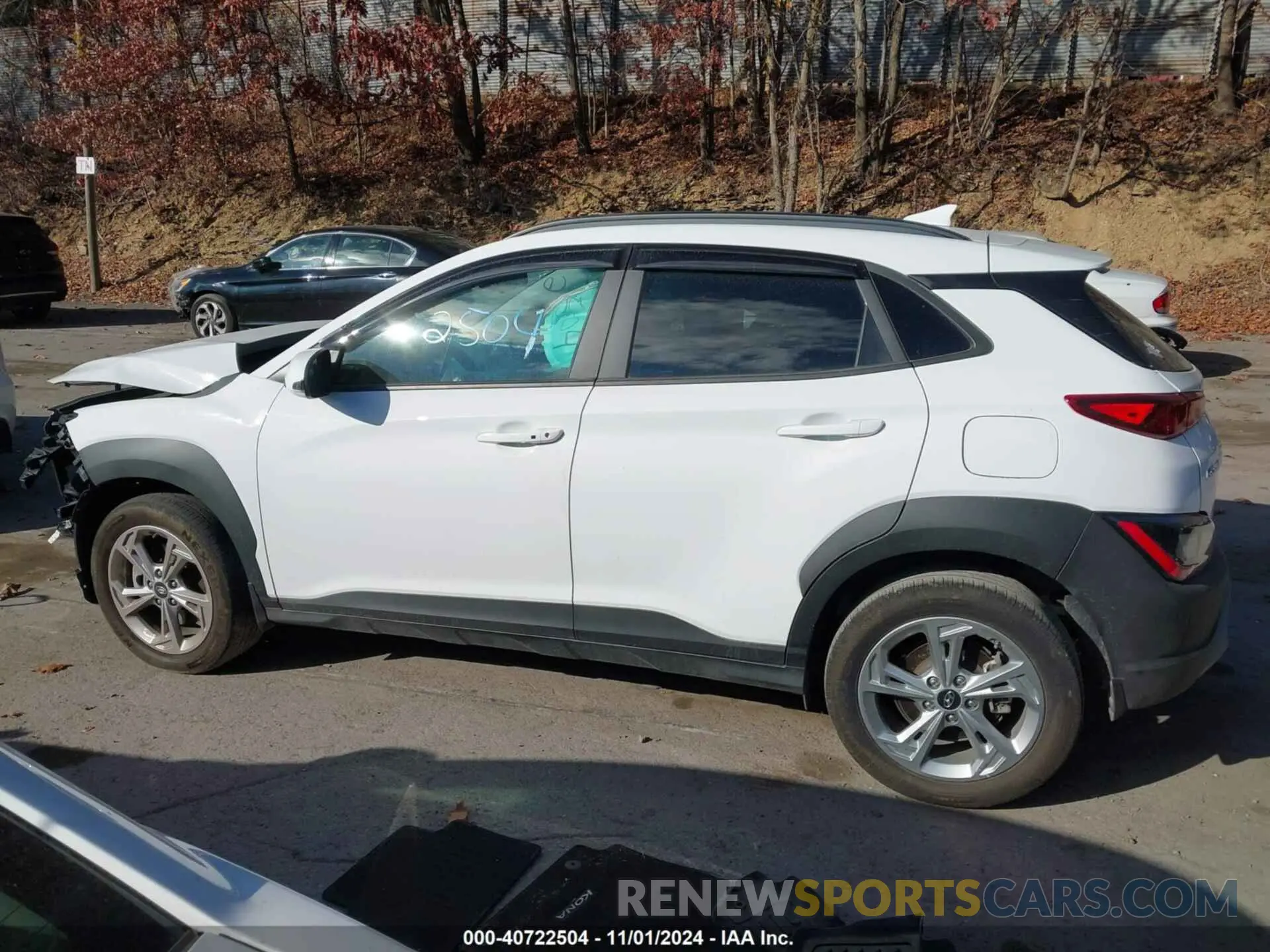 15 fotografías del automóvil dañado KM8K6CAB6PU955473 HYUNDAI KONA 2023