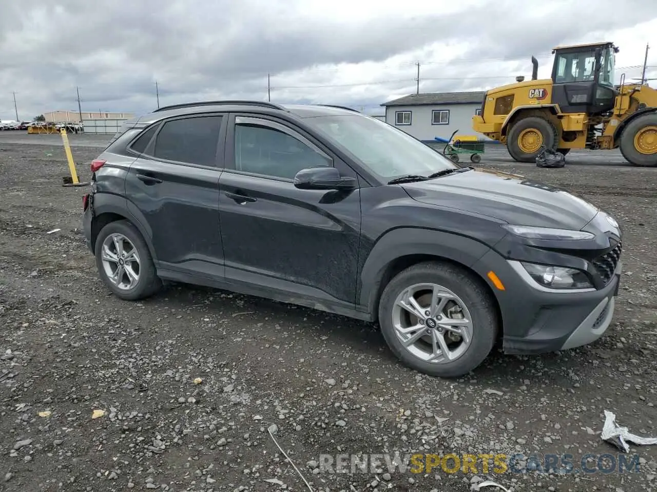 4 fotografías del automóvil dañado KM8K6CAB6PU996766 HYUNDAI KONA 2023