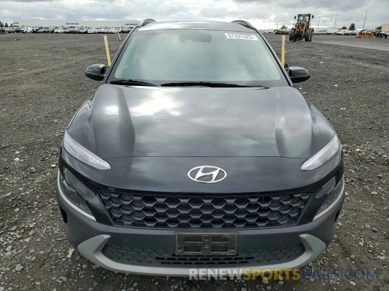 5 fotografías del automóvil dañado KM8K6CAB6PU996766 HYUNDAI KONA 2023