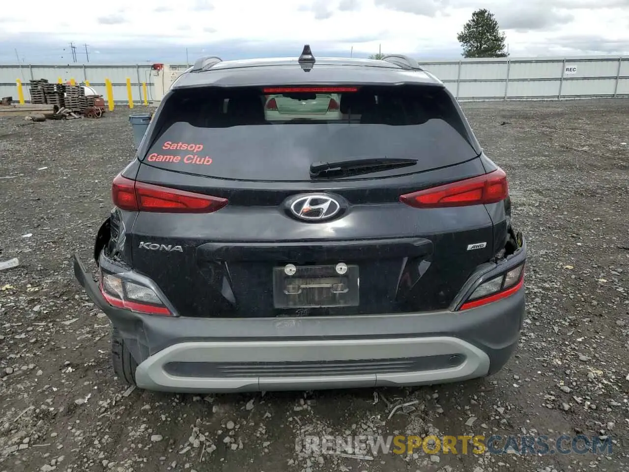 6 fotografías del automóvil dañado KM8K6CAB6PU996766 HYUNDAI KONA 2023