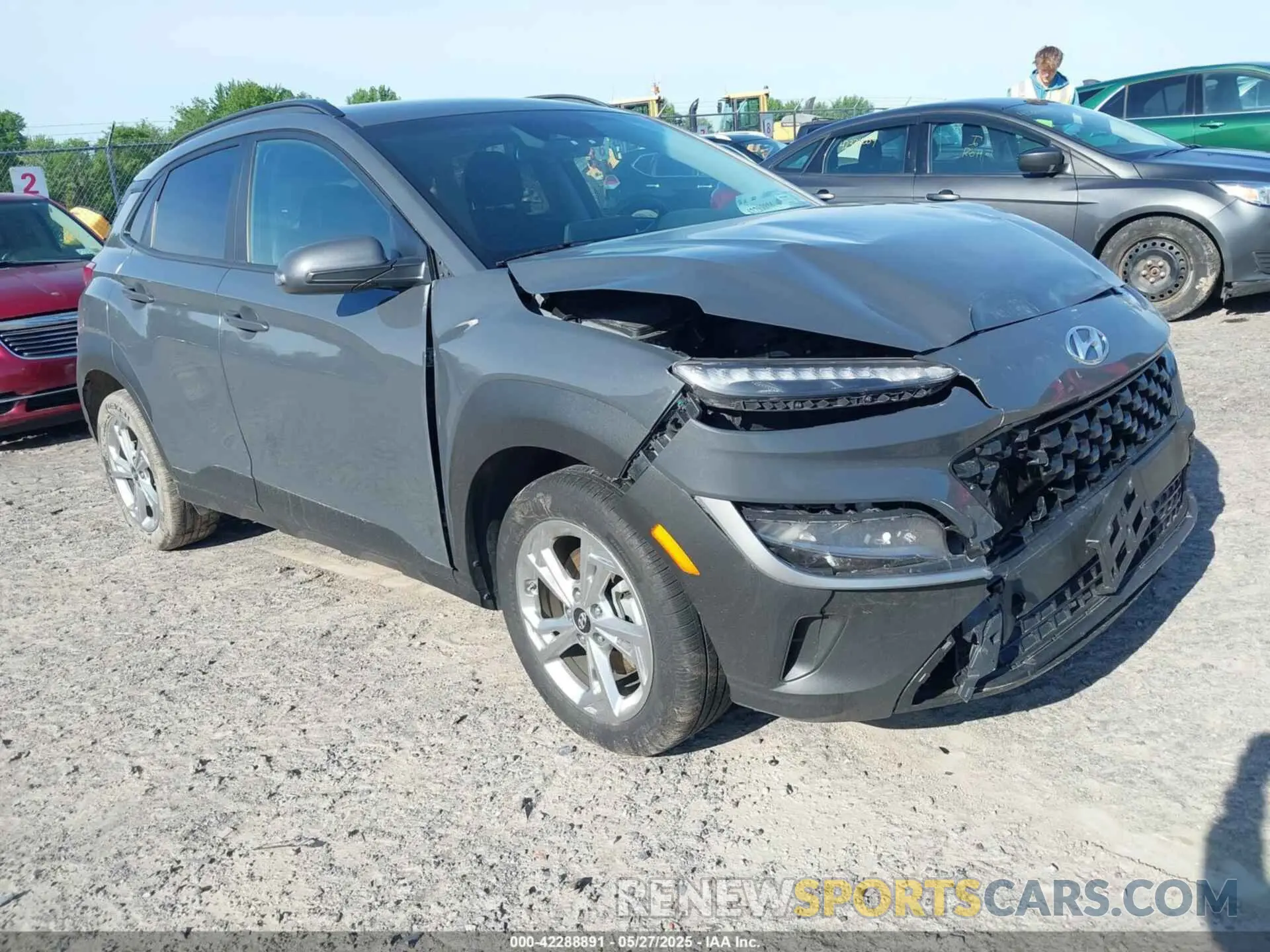 1 fotografías del automóvil dañado KM8K6CAB7PU987123 HYUNDAI KONA 2023