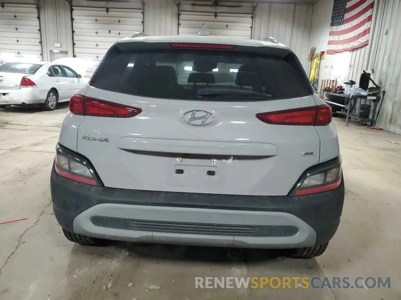 6 fotografías del automóvil dañado KM8K6CAB7PU994606 HYUNDAI KONA 2023