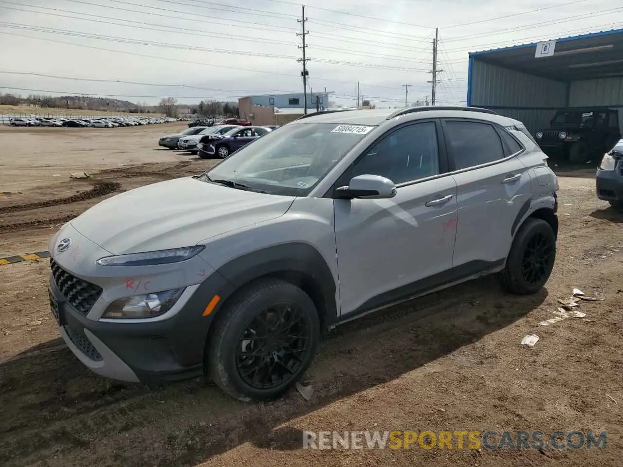 1 fotografías del automóvil dañado KM8K6CAB8PU008368 HYUNDAI KONA 2023