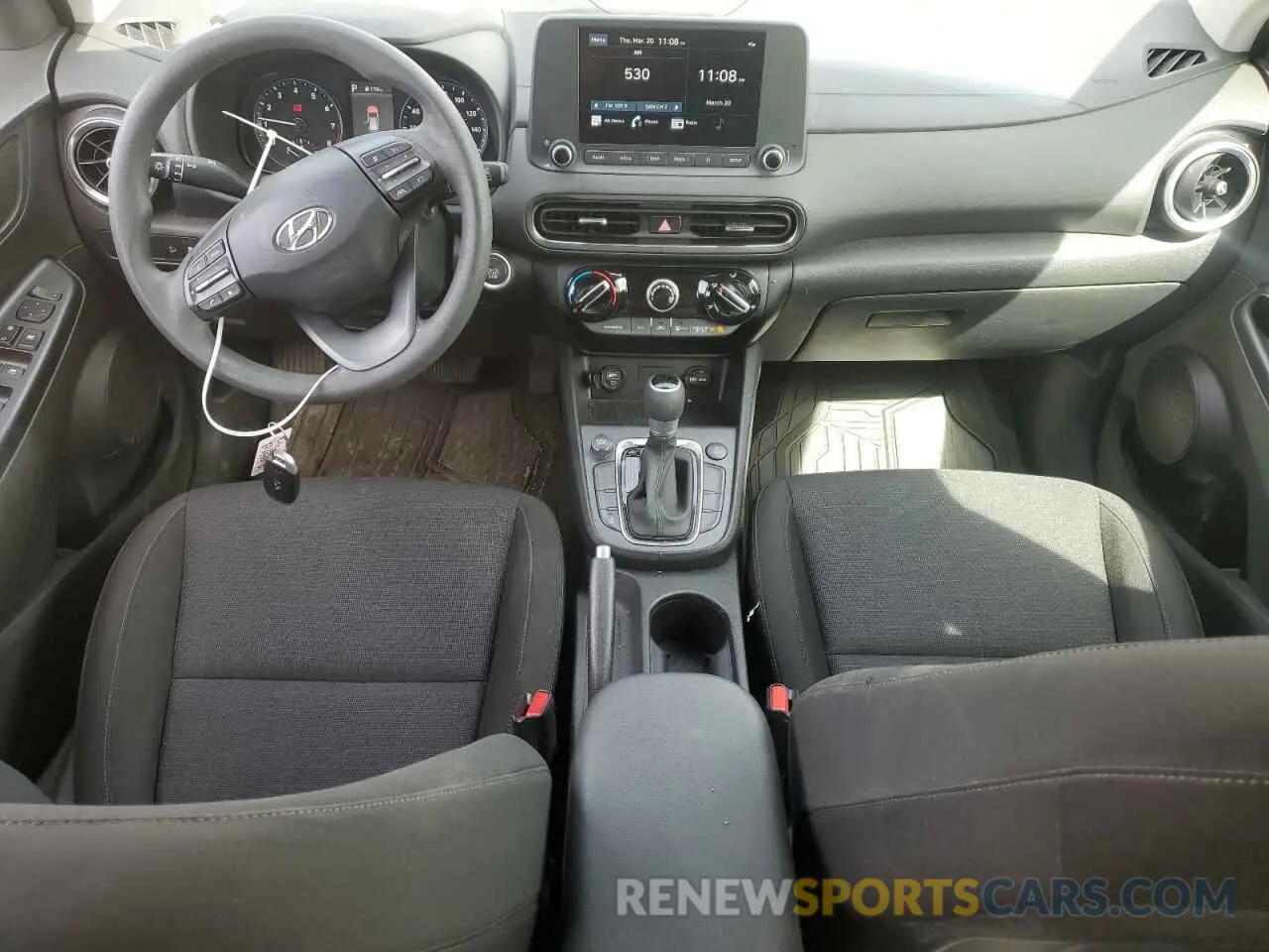 8 fotografías del automóvil dañado KM8K6CAB8PU008368 HYUNDAI KONA 2023