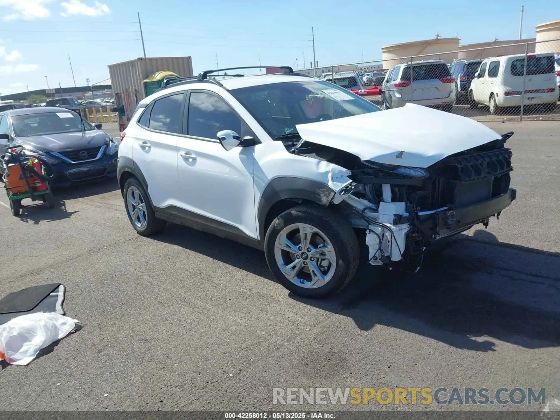 1 fotografías del automóvil dañado KM8K6CAB8PU038521 HYUNDAI KONA 2023