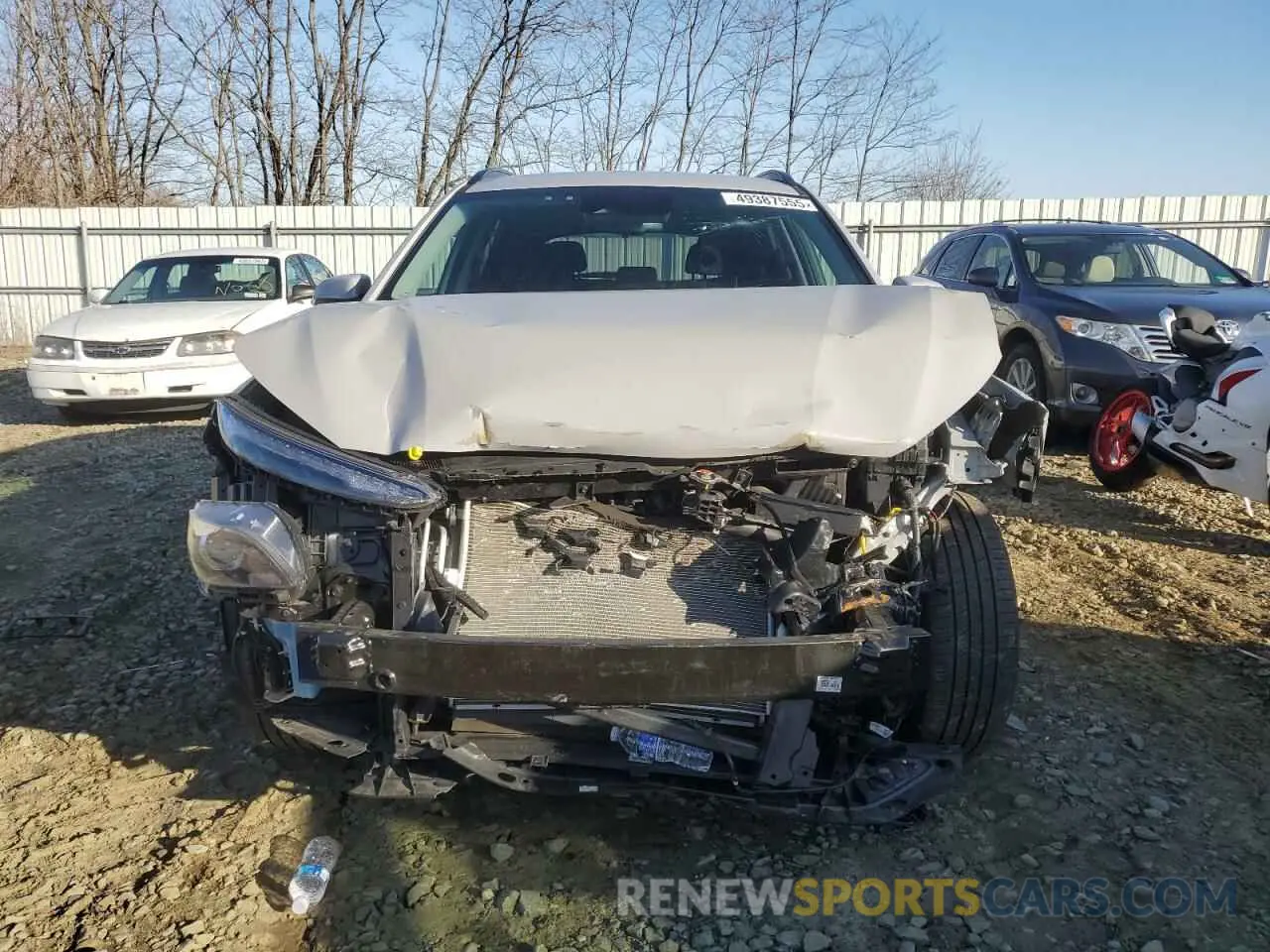 5 fotografías del automóvil dañado KM8K6CAB8PU043170 HYUNDAI KONA 2023