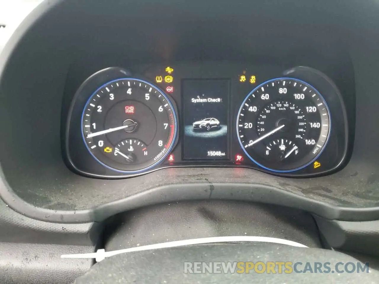 9 fotografías del automóvil dañado KM8K6CAB8PU043170 HYUNDAI KONA 2023