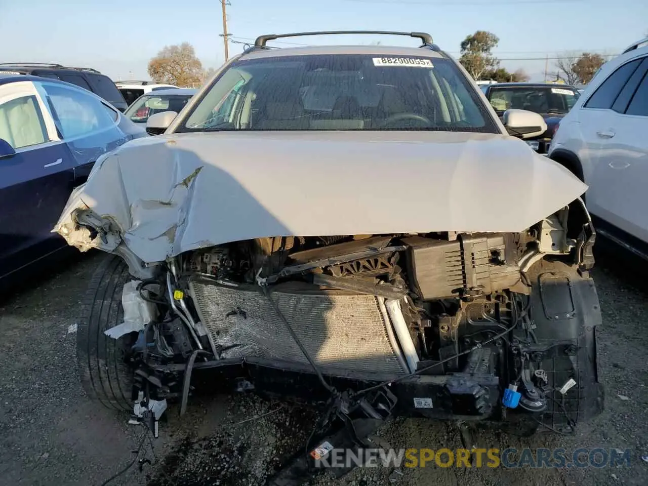 5 fotografías del automóvil dañado KM8K6CAB8PU946936 HYUNDAI KONA 2023