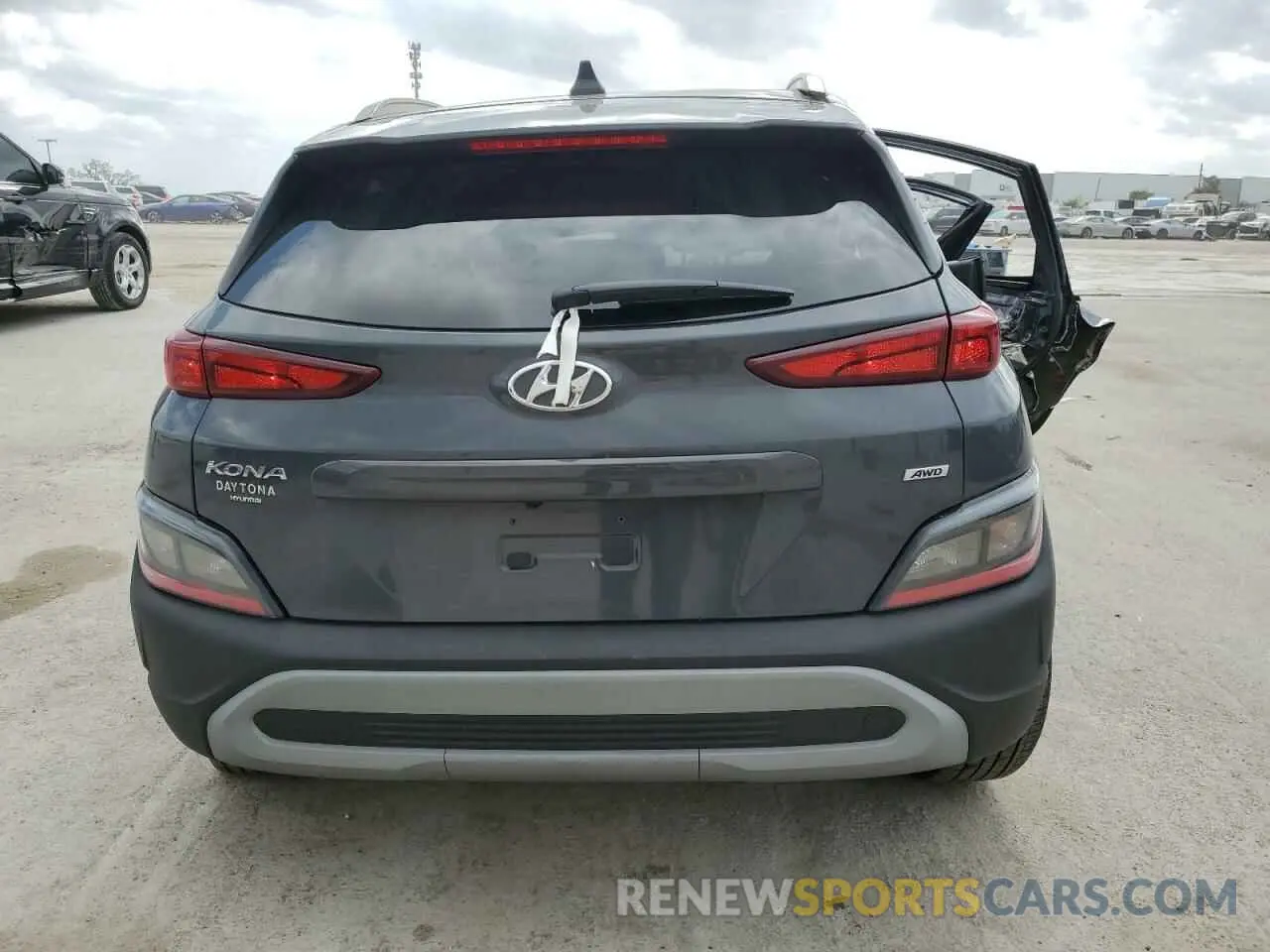 6 fotografías del automóvil dañado KM8K6CAB9PU061273 HYUNDAI KONA 2023