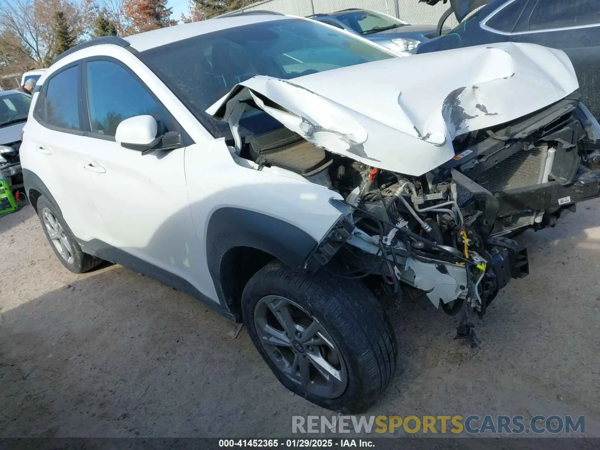 1 fotografías del automóvil dañado KM8K6CAB9PU942412 HYUNDAI KONA 2023